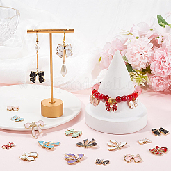 30Pcs 15 Styles Alloy Enamel Charms&nbsp;ENAM-SC0005-68
