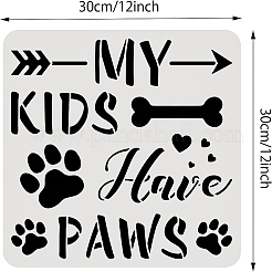 Plastic Reusable Drawing Painting Stencils Templates&nbsp;DIY-WH0172-960