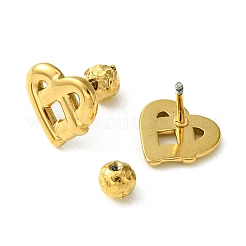 Ion Plating(IP) 304 Stainless Steel Ear Studs&nbsp;EJEW-Q801-02G