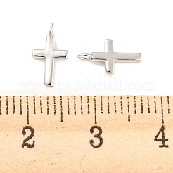 Rhodium Plated 925 Sterling Silver Charms&nbsp;X-STER-Q190-07P