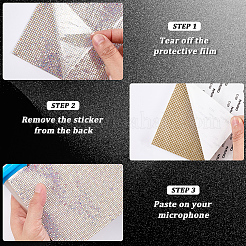 Rhinestones Stickers&nbsp;LS-AJEW-WH20070-075E
