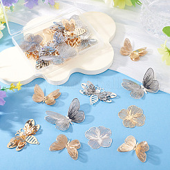 DIY Brass Pendant and Connector Charms Findings Kits&nbsp;DIY-TA0013-46