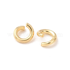 Brass Open Jump Rings&nbsp;KK-G604-08G-23