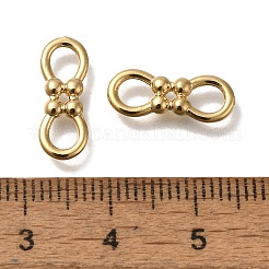 Brass Connector Charms&nbsp;KK-H502-10G