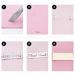 18Pcs 3 Colors Alloy Blank Name Tags&nbsp;FIND-WR0005-10