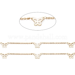 Ion Plating(IP) 304 Stainless Steel Butterfly Link Cable Chains&nbsp;STAS-P254-09G
