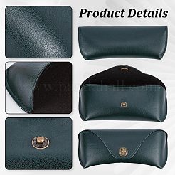 1Pc Imitation Leather Glasses Cases&nbsp;AJEW-CN0001-44A