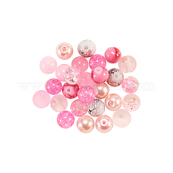 200Pcs 10 Styles DIY Glass Round Beads Sets&nbsp;DIY-CJ0001-95