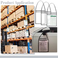 Plastic & Non-woven Fabrics Shop Ticket Hanging Storage Bag&nbsp;AJEW-WH0696-744