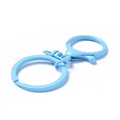 Alloy Keychain Clasps&nbsp;X-FIND-H037-03