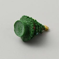 Resin Christmas Tree Display Decorations&nbsp;DJEW-WH0034-76F-01