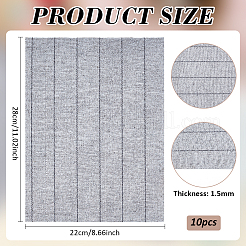 Rectangle Polyester Insole Cloth&nbsp;LS-FIND-WH0139-342A