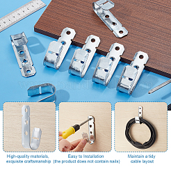 50Pcs Iron Cable Support Hangers&nbsp;IFIN-GA0001-72