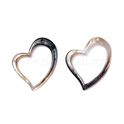 Natural Black Lip Shell Pendants&nbsp;SHEL-P015-06