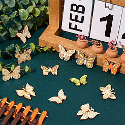 4 Sets Unfinished Wood Cutouts Ornaments&nbsp;WOOD-SC0001-91E