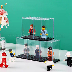 Transparent Plastic Minifigures Display Case&nbsp;LS-ODIS-WH0043-25
