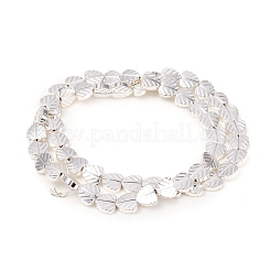 Electroplated Non-magnetic Synthetic Hematite Beads Strands&nbsp;G-F682-08-S