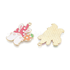 Alloy and Enamel Pendants&nbsp;ENAM-T021-21B