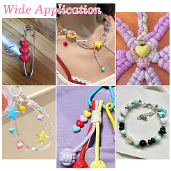 20Pcs 10 Colors Brass Enamel Beads&nbsp;KK-PH0014-85