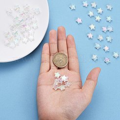 Eco-Friendly Transparent Acrylic Beads&nbsp;TACR-YW0001-01A