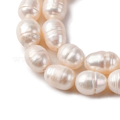 Natural Cultured Freshwater Pearl Beads Strands&nbsp;PEAR-L001-A-20
