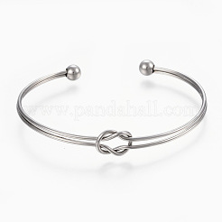 304 Stainless Steel Cuff Bangles&nbsp;BJEW-K197-47