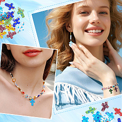 21Pcs Millefiori Glass Pendants&nbsp;PALLOY-PH01828