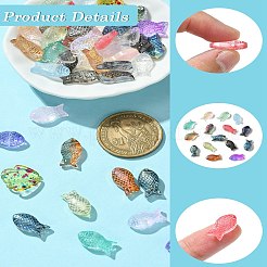 50Pcs 25 Styles Handmade Electroplate Glass Beads&nbsp;EGLA-YW0003-14