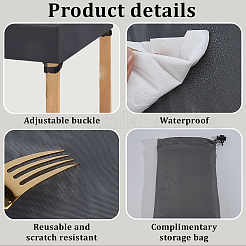 Oxford Cloth Table and Chair Cover&nbsp;AJEW-WH20070-218A-02