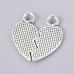Valentines for Him Gift Ideas Tibetan Style Alloy Pendants&nbsp;TIBEP-A124084-AS-FF