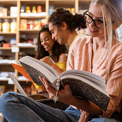 Glass & ABS Plastic Imitation Pearl Bookmark&nbsp;AJEW-CP00021