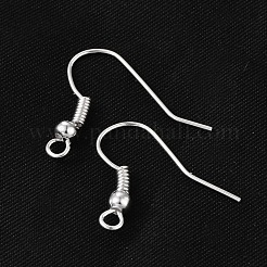 Earring Jewelry Findings Iron Silver Color Plated Earring Hooks&nbsp;X-E135-S