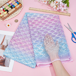 Polyester Mesh Fabric&nbsp;DIY-WH0308-683A
