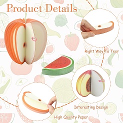 9Pcs 9 Styles Fruit Theme Note Paper&nbsp;ST-CJ0044-001