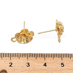 Alloy Stud Earring Findings&nbsp;LS-PALLOY-I224-05G