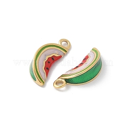 304 Stainless Steel Enamel Pendants&nbsp;STAS-Z122-25G-02