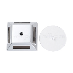 ABS Plastic 360 Degree Rotating Solar Power Battery Turntable Jewelry Display Stand&nbsp;ODIS-C010-01A