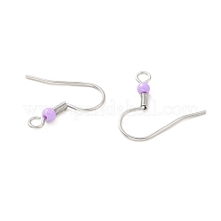 316 Surgical Stainless Steel Earring Hooks&nbsp;STAS-E044-01P-01