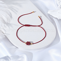 1Pc Adjustable Fibre Cord Braided Bracelets&nbsp;BJEW-LP0004-12