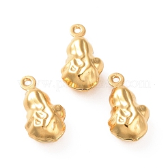304 Stainless Steel Pendants&nbsp;STAS-D243-01G