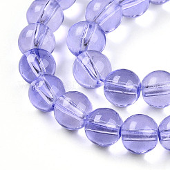 Baking Paint Transparent Glass Beads&nbsp;X1-DGLA-N006-8mm-06