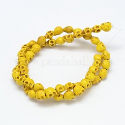 Dyed Synthetic Turquoise Bead Strands&nbsp;G-M145-02-B
