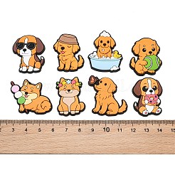 Dog Theme PVC Cabochons&nbsp;PL-CBAF507-02