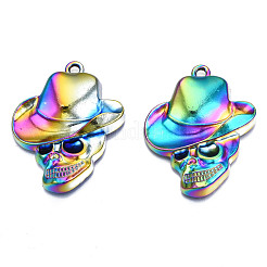 Rainbow Color Alloy Pendants&nbsp;PALLOY-N156-196-NR