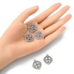 10Pcs Irish Tibetan Style Alloy Pendants&nbsp;PALLOY-YW0001-31