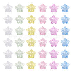 100Pcs Transparent Acrylic Beads&nbsp;TACR-TADJ0001-04