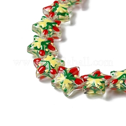 Transparent Glass Beads Strands&nbsp;LAMP-K037-15A