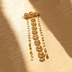 Brass Tassel Hair Barrettes&nbsp;WD0673