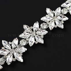 Shiny Flower Crystal Rhinestone Trim&nbsp;FIND-WH0050-23