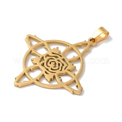 304 Stainless Steel Pendants&nbsp;STAS-U010-10G